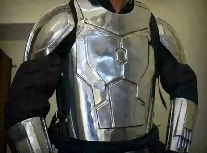 Mandalorian-Beskar-Armor Mando Fighting Armatura Suit LARP Mandalorian Costume