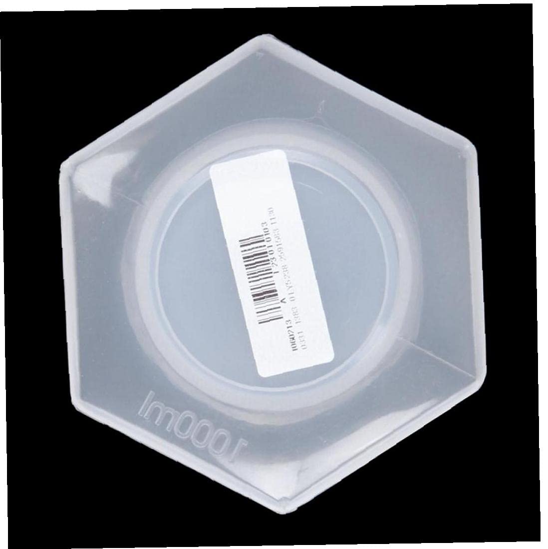Probeta Octogonal Base De Plástico Autoclavable Blanca 1000 ml