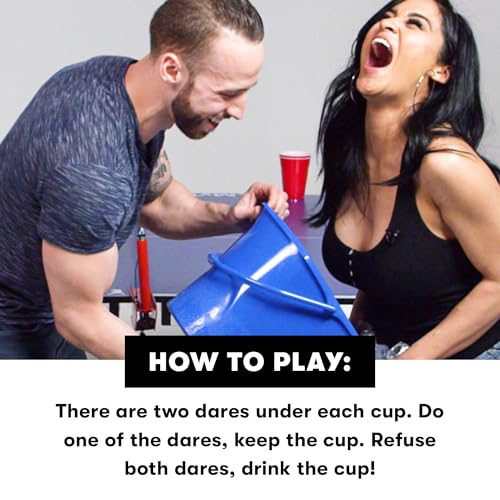Image of Fear Pong Adult Party Game by Cut | Internet Famous Extreme Pong Game with Wild Dares | Ages 21+ | 2-8 Players | 30 Mins.