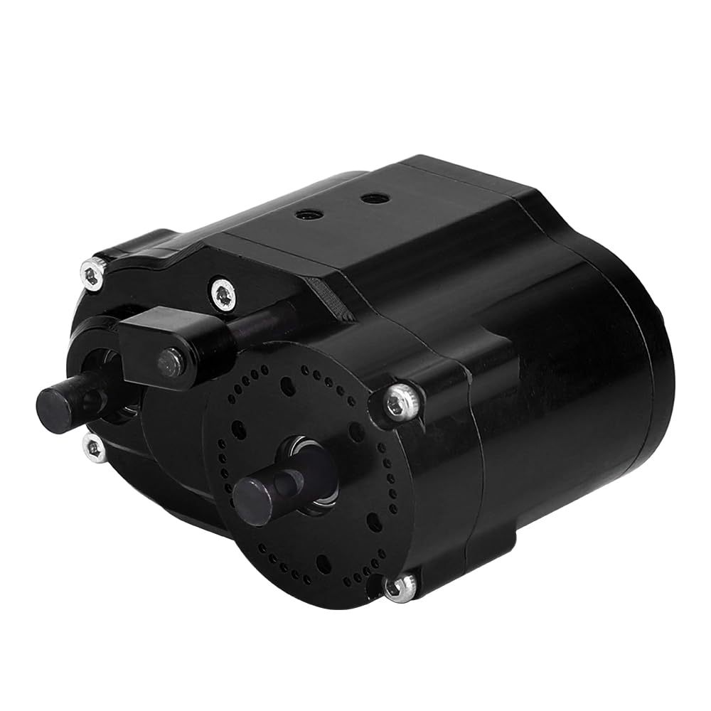RZXYLRC Dual Speeds Transfer Case Gearbox 2 Speed Transmission for Axial SCX10 RC 4WD D90 1/10 RC Crawler Upgrade Parts
