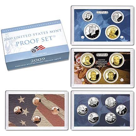 2009 S United States 18 Coin Clad Proof Set Proof