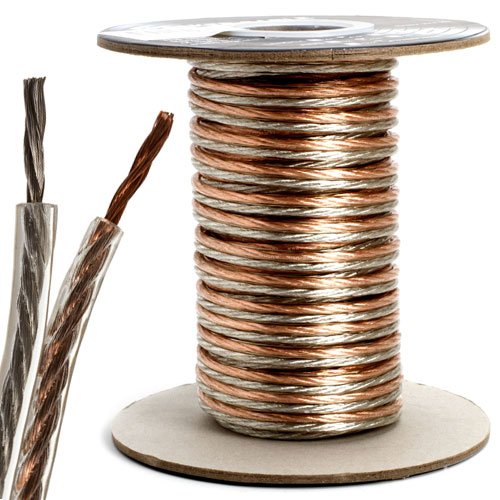 Bulk Speaker Wire 14Gauge 2Conductor 50Feet Spool Amazon.in