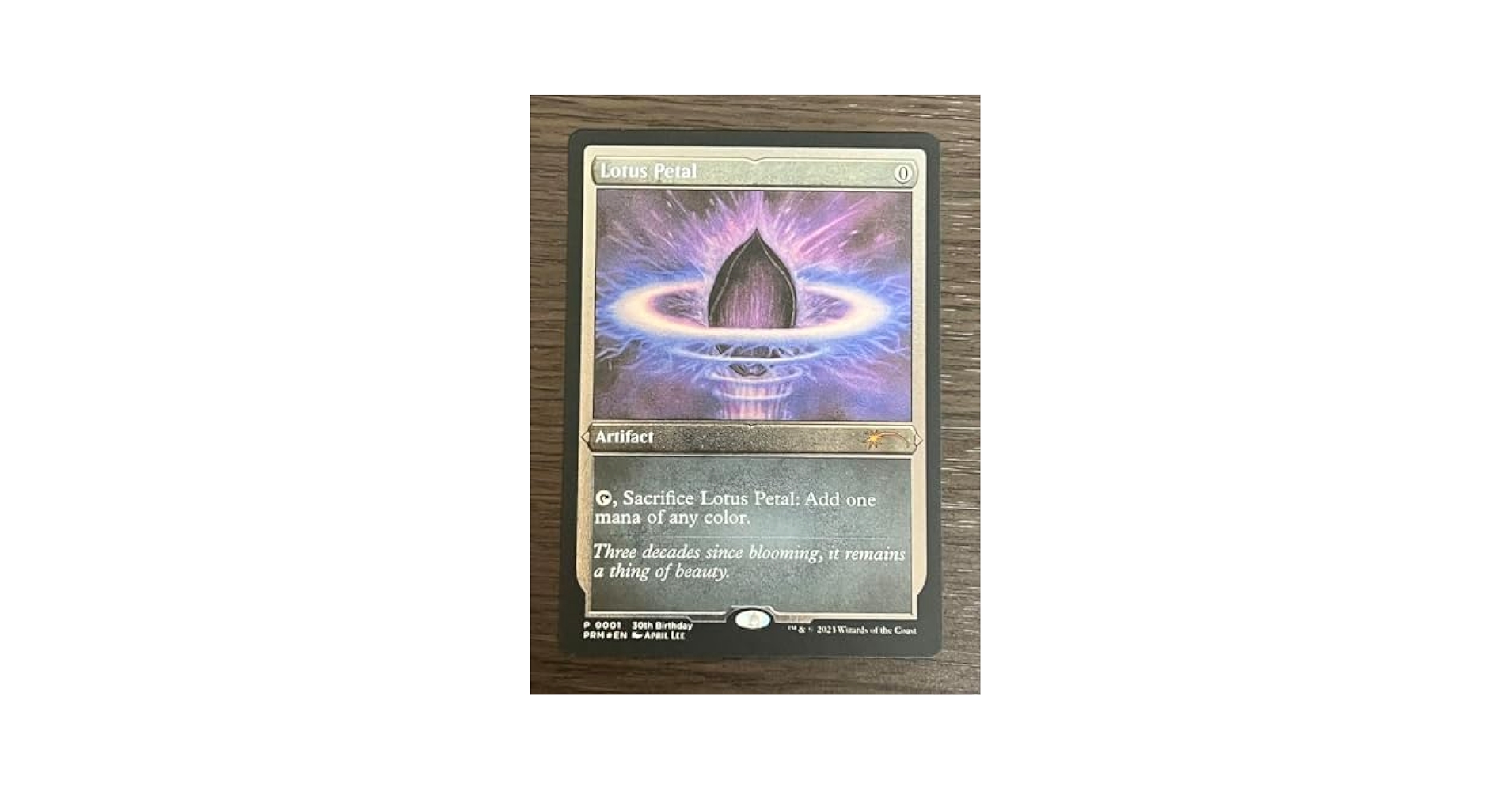 Lotus Petal 英語版 foil MTG マジック・ザ・ギャザリング Foil
