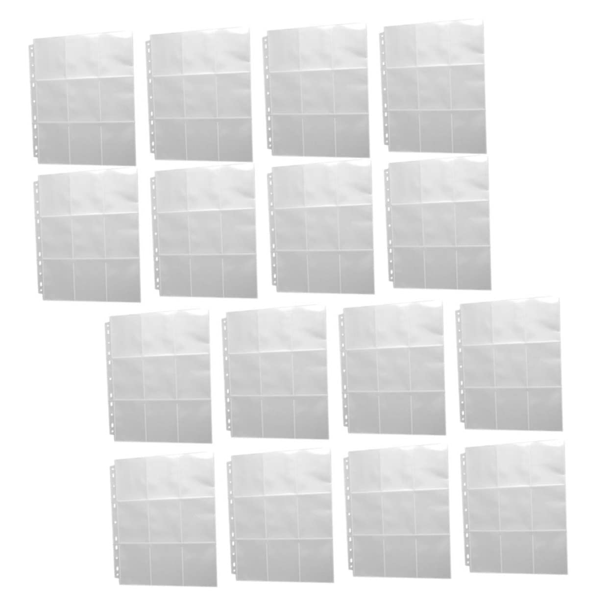 ABOOFAN 20Pcs Photo Sleeves for Albums Refill Pages for Photo Cards Id Present Cards for Weddings Storage