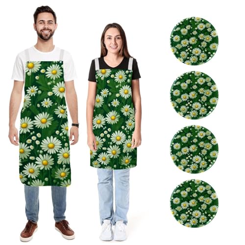 Tabliers de cuisine imperméables réglables pour en finir avec les vêtements tachés