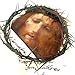 Generic Wearable Crown of Thorns with Veil of Veronica - Jesus Crown Lifesize 8 inch Plastic Headpiece for Passion Day, Church Play Prop