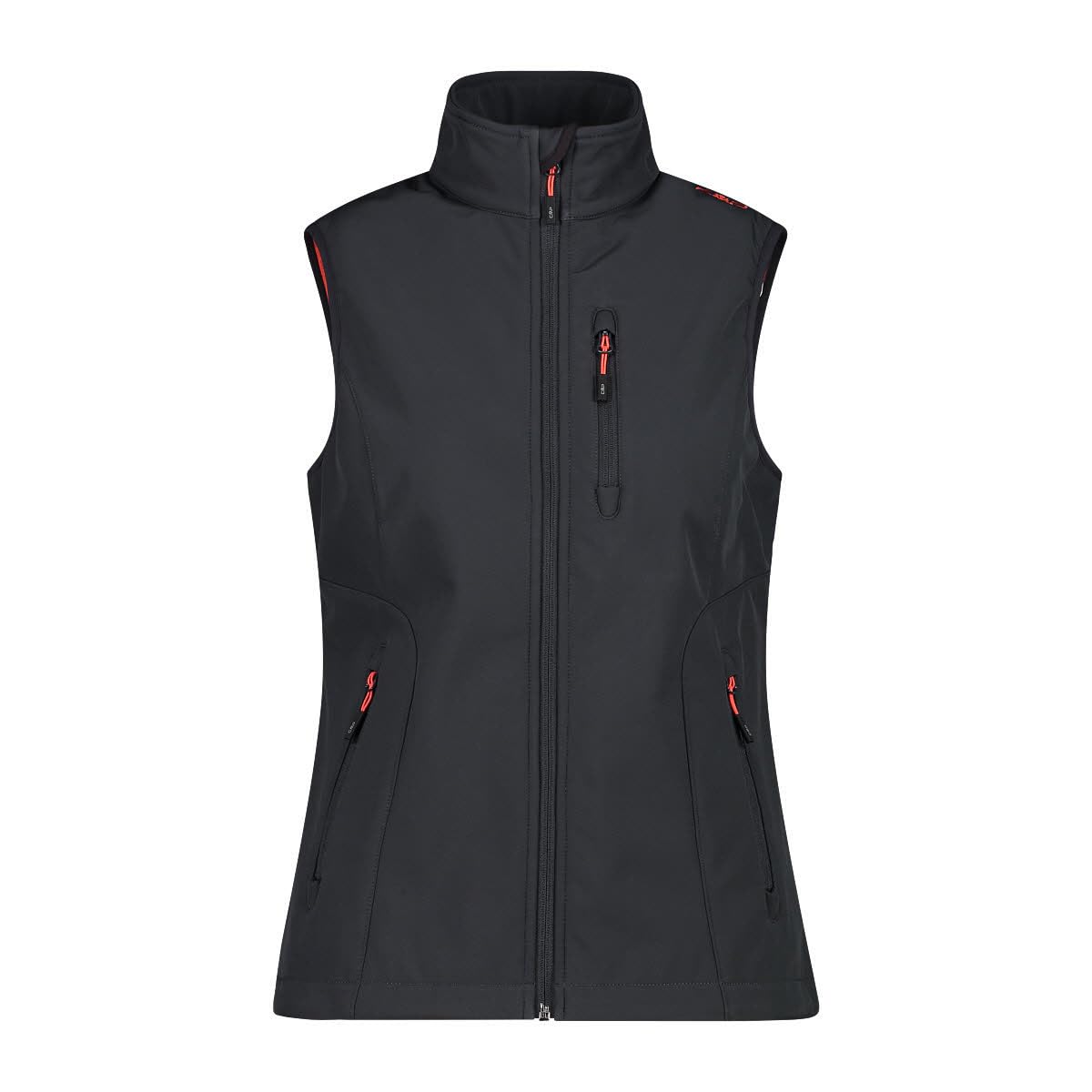 Cmp Women's Noir Softshell Sleeveless Jacket