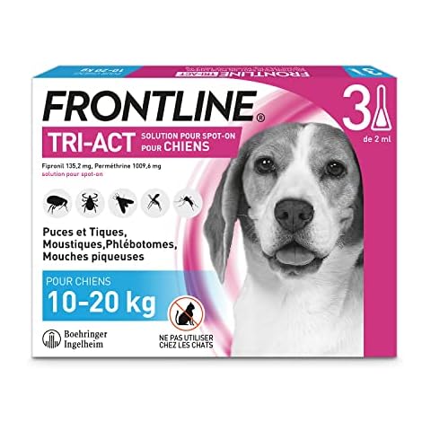 FRONTLINE Tri-Act Chien Anti-Parasitaires Cover