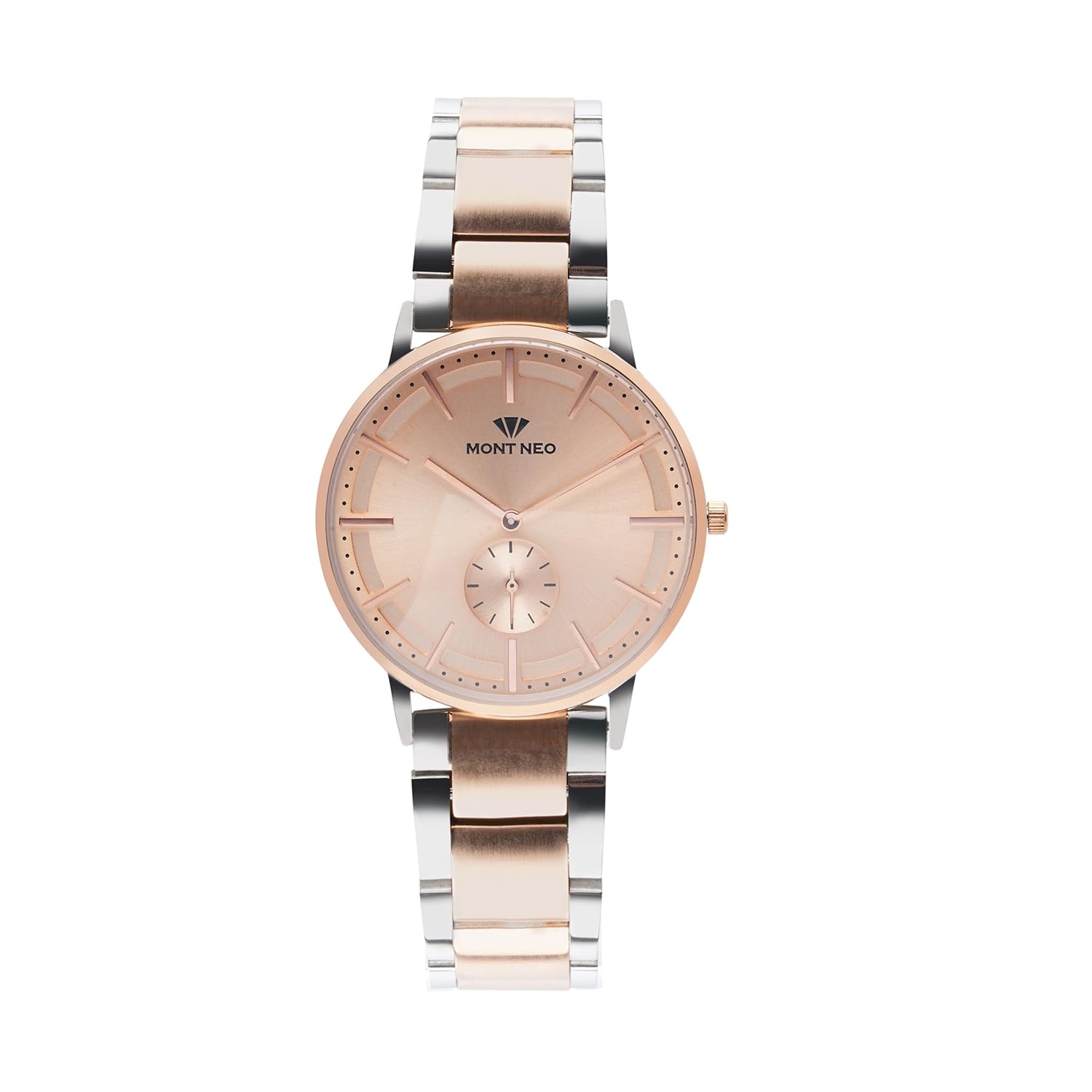 Mont Neo Charming Rose Gold Analog Male Stainless Steel Watch 7009E-M1307 (B0CHVT93RX) Amazon Price History, Amazon Price Tracker