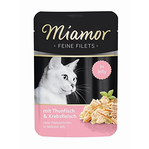 Miamor | Belle filetti Tonno in Cancro Jelly | 24 X 100 G