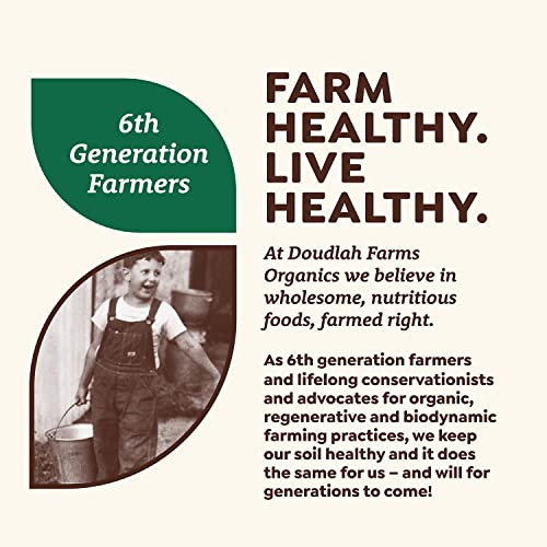 Organic Black Beans By Doudlah Farms (5 Lb. Pack) - Dark Red Kidney Beans (5 Lb. Pack) - Dried, Usa Grown, Pure, Non-Gmo, Protein-Rich, Fiber & Antioxidants, Food Safe Resealable Bag #TOP6