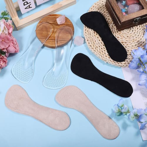 3 pares de plantillas adhesivas para arco con gel suave miniatura 5