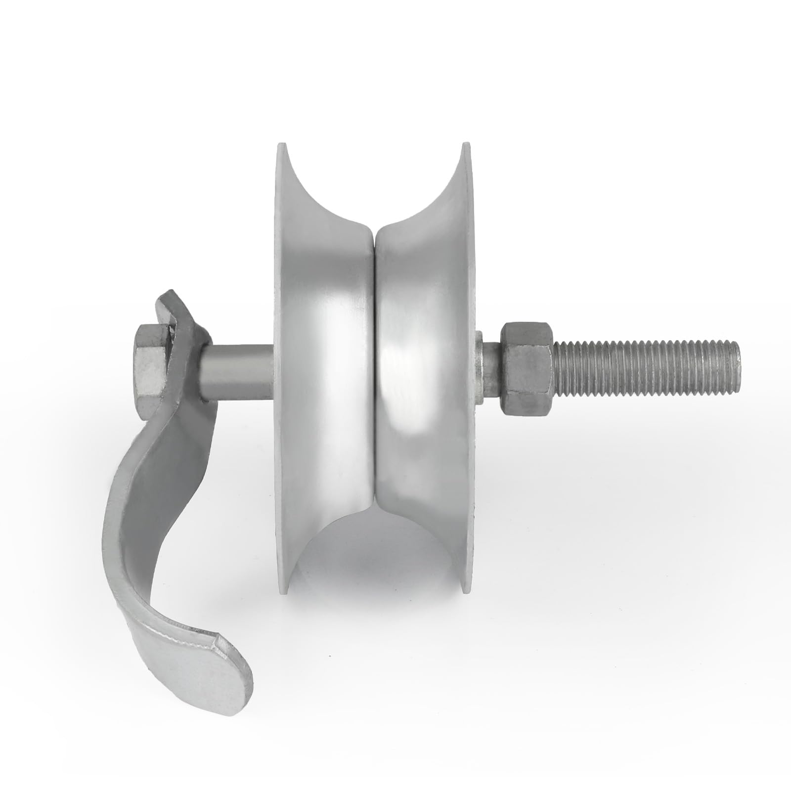 Sliding Gate Rollers - 2 Pack Durable Steel -4 Sliding Gate Rollers - 2 Pack Durable Steel -4