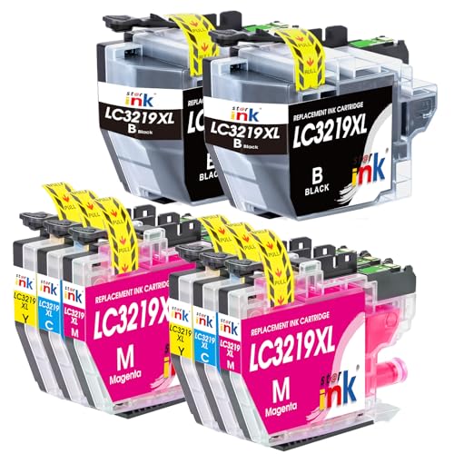 Tinta Compatible Brother J6930dw Juego De 4 Cartuchos De Tinta Compatible Para Impresoras Brother MFC-J5730DW Y J6930DW Brother Lc 3219xl