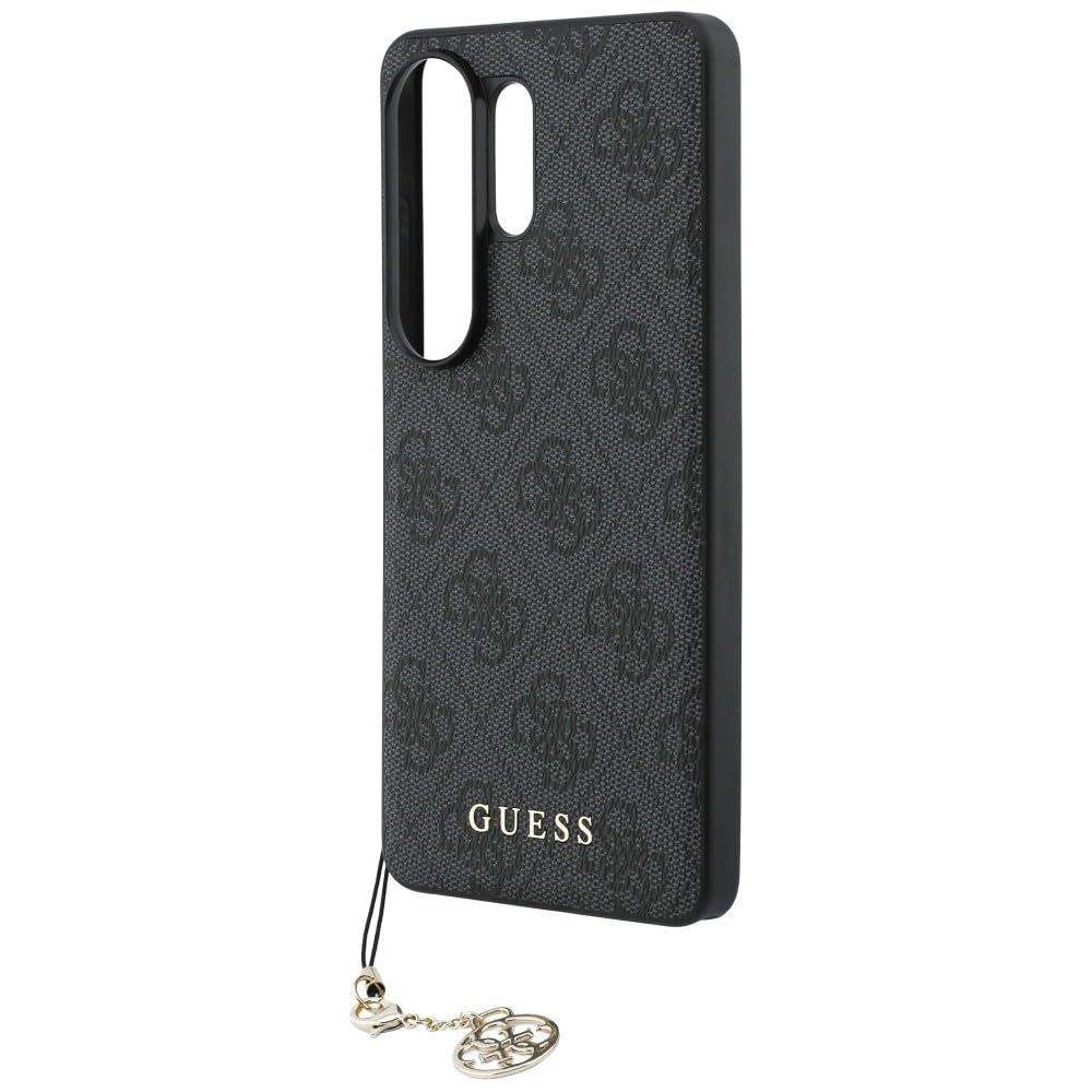 CG MOBILE Guess Classic Logo Charm Coque pour Samsung Galaxy S26 Ultra (Noir)