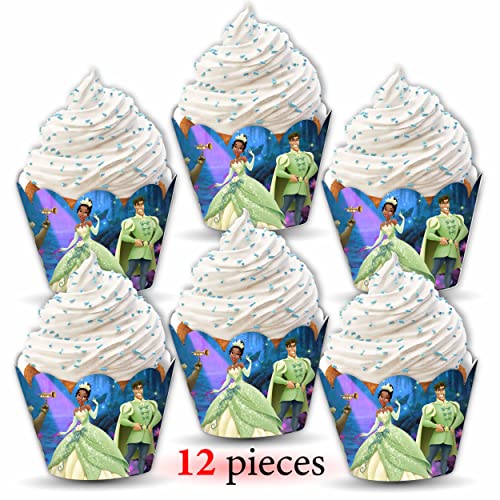 Seyal USWRAPPER057 ® The Princss And The Frog Cupcake Wrapper thumb #1