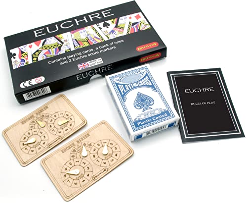 Brimtoy Euchre - Juego de cartas en caja