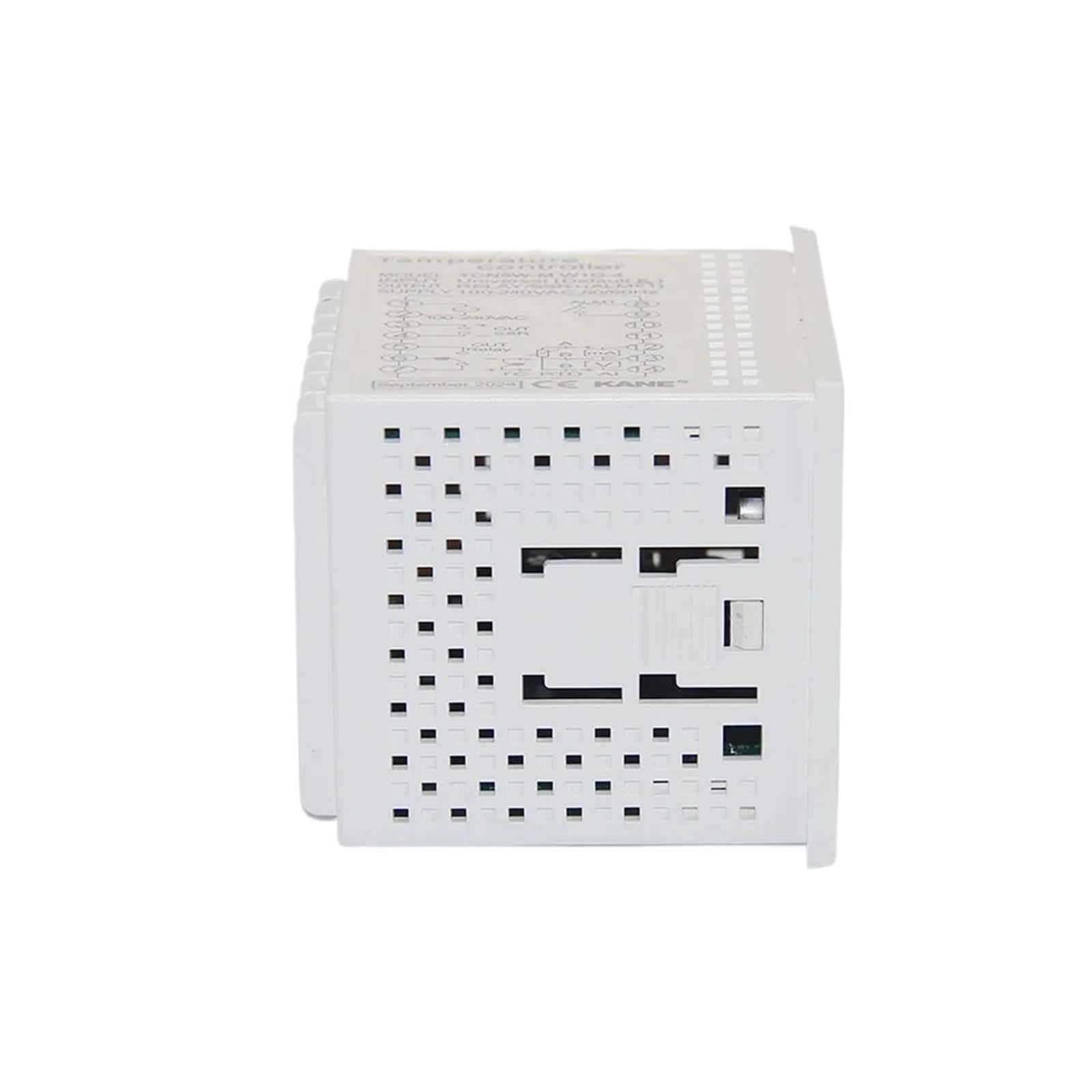 Controlador de temperatura PID Digital con pantalla LED, termostato de TCN5W-M con salida de 24Vdc
