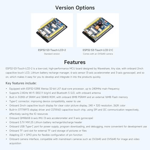 Module ESP32-S3 tactile pour créer des interfaces graphiques fluides sans câblage complexe - 4