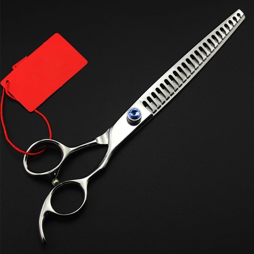 Dog Grooming Scissors Shears, 4PCS Professional 8 Inch Pet Shears Dog Grooming Thinning Hair Scissors Cutting Barber Tools Hairdressing Scissors Kit