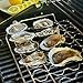 Cornucopia Oyster Grilling Racks (2-Pack); Stainless Steel Racks for Seafood Barbecue