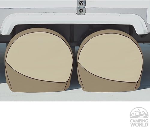 Miniatura 2 de Funda para neumático ADCO, serie de diseñador de color bronceado, Bronceado