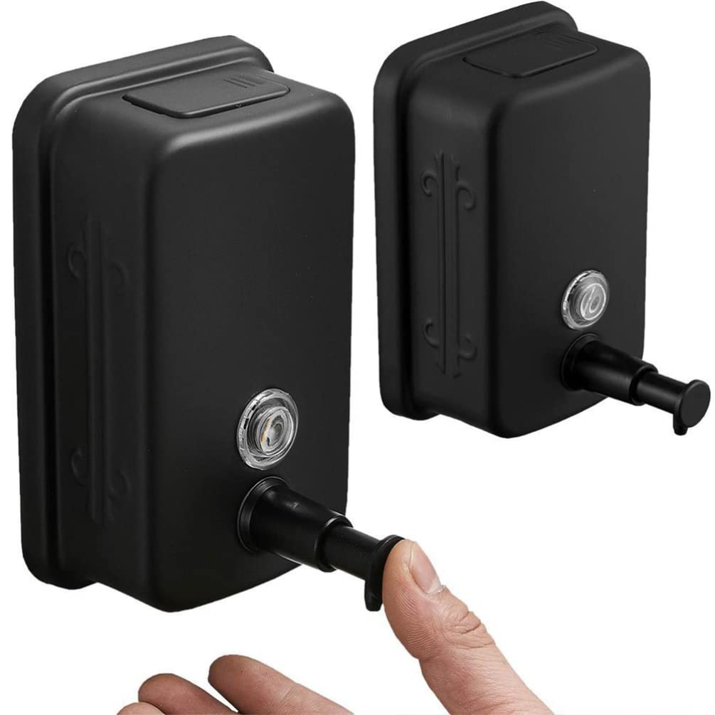 Alipis 1 Pc Dispensador De Jabon Dispensador De Jabón De Pared Dispensador De Jabón Comercial Dispensador Jabon Automático Dispensador De Jabón Recargable Botella De Champú Líquido
