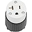 Nema 5-20R/5-20C 20A 125V T-Blade Receptacle, Easy Assembly 20Amp 125Volt USA Canada 3-Prong Female DIY Connector, 20A Indust