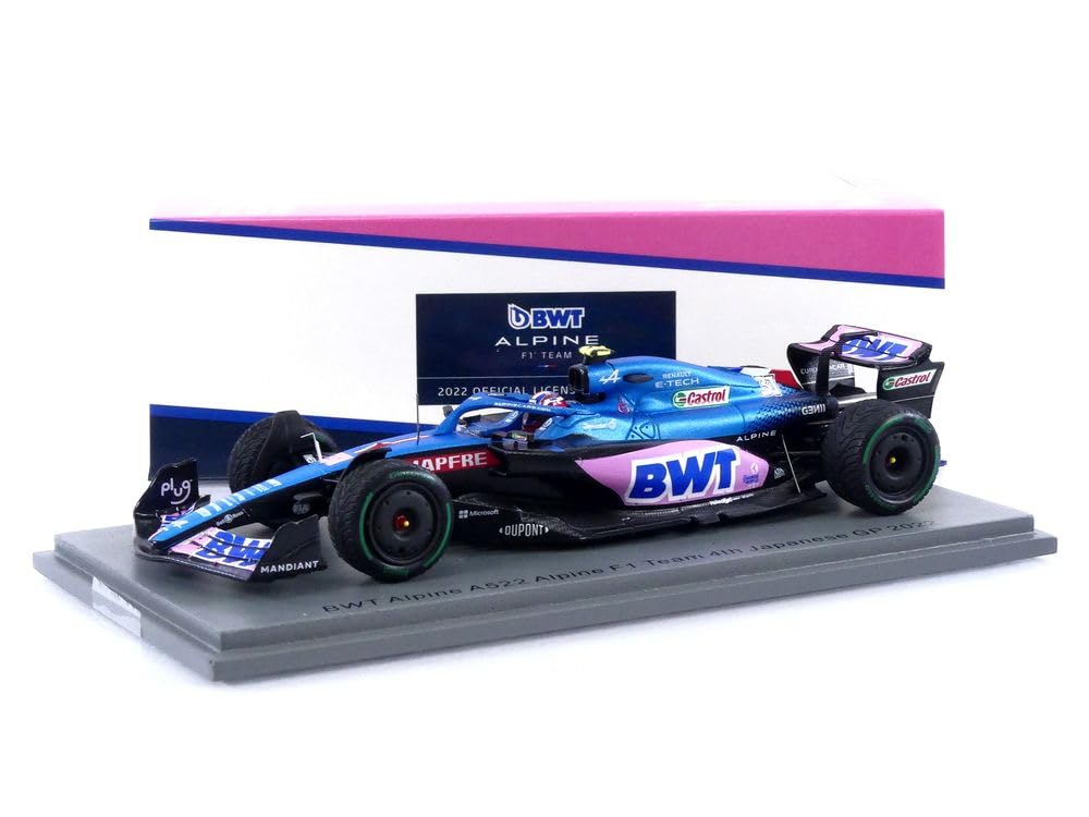 スパーク 1/43 アルピーヌ A522 オコン 2022 日本GP4位