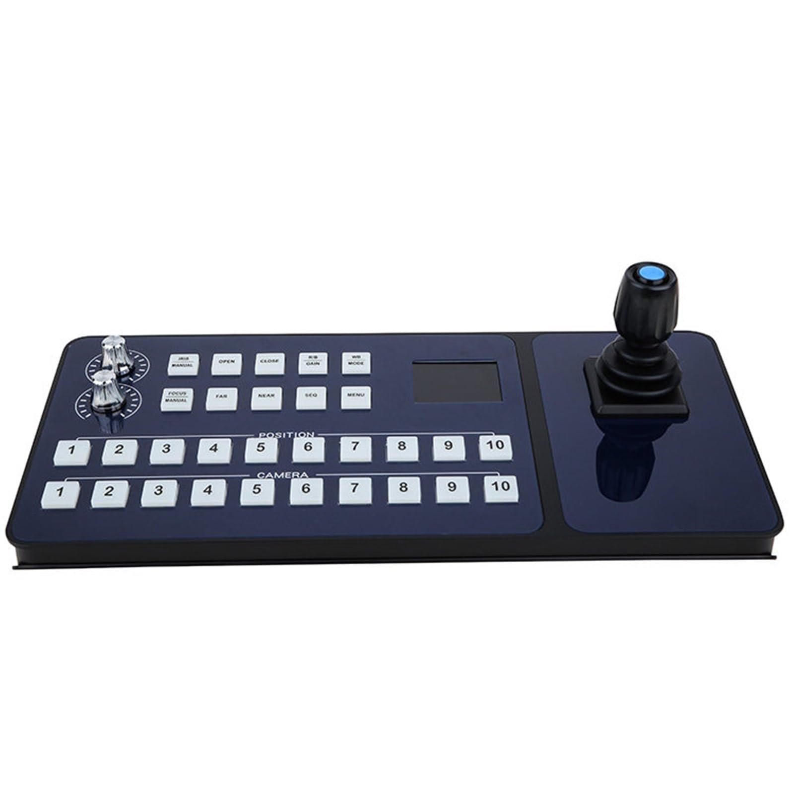 POAHNCU Manette Joystick, Station De Direction Multimédia SMC751B, Commutation, Panoramique Et Inclinaison La Caméra, Vidéoconférence HD,pour le générateur d'images(HD camera keyboard)