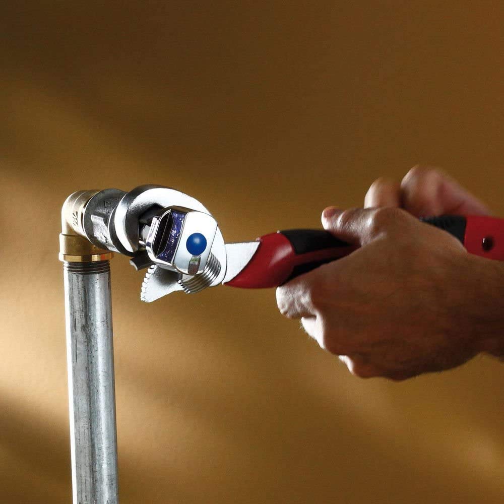 Cheet enterprise Stainless Steel Snap N Grip Grip Tools Set of 2 Universal Open-end Wrench 9-32 mm,Adjustable Combination Spanner Handle Tool Set,Quick Snap N Grip for Maintenance Repairs,Water Pipe 2