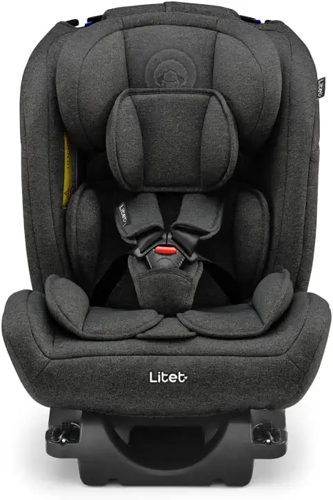 Litet All Stages Fix 2.0, 0 a 36kg, com Isofix, Preta