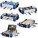 Bambini portatile 5 in 1 Gioco da tavolo Gioco di divertimento per la famiglia | Pallacanestro, Bowling, Hockey, Calcio, Tennis | Bambini