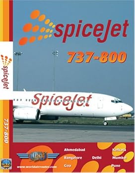 DVD SpiceJet Boeing 737-800 Book