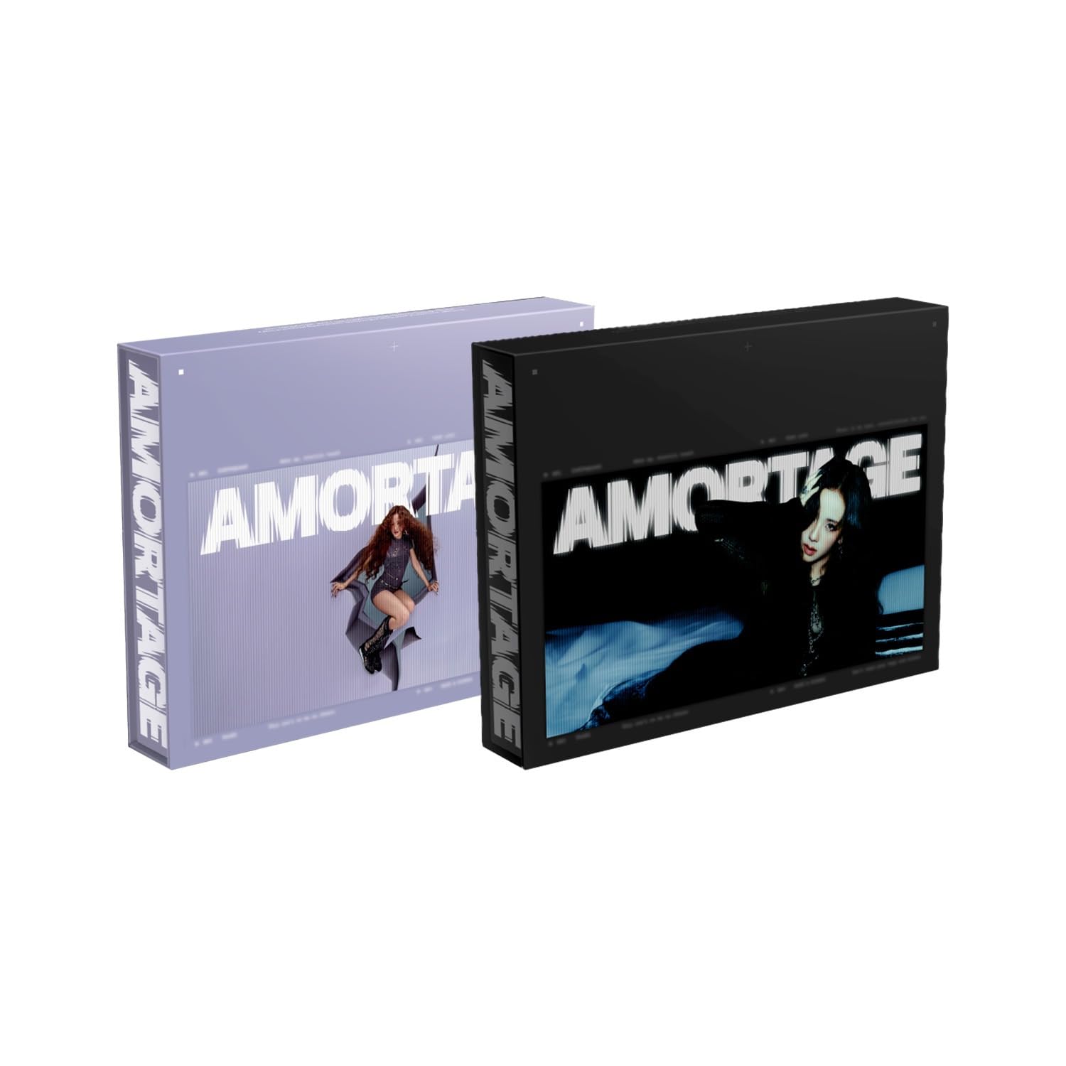 JISOO BLACKPINK AMORTAGE [ EXCLUSIVE EDITION 2 Ver Set ] 1st Mini