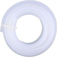 Vista 1 de Tubo de silicona de 3/16" ID 5/16" OD de grado alimenticio, flexible y grueso para transferencia de bomba de elaboración casera de cerveza, 3 metros
