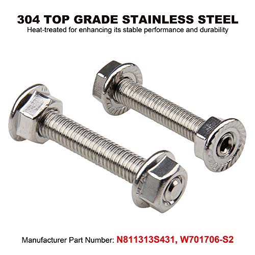 Big-Autoparts BA-10914001 16 Pcs Stainless Steel Exhaust Manifold Stud Nuts Kit thumb #1