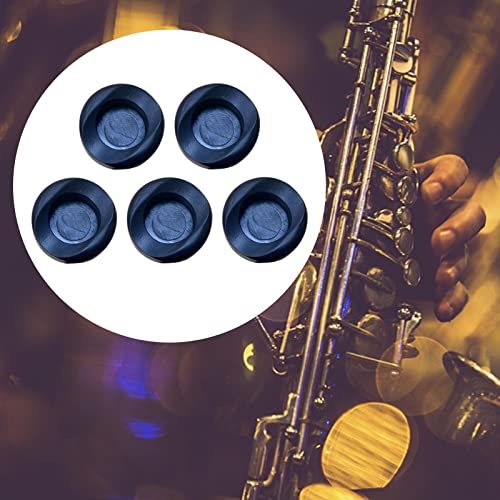 CoudarTitie 5Pcs Saxophone Thumb Rest Button Cover for Saxophone Instrument Replace Part Accs, Tenor