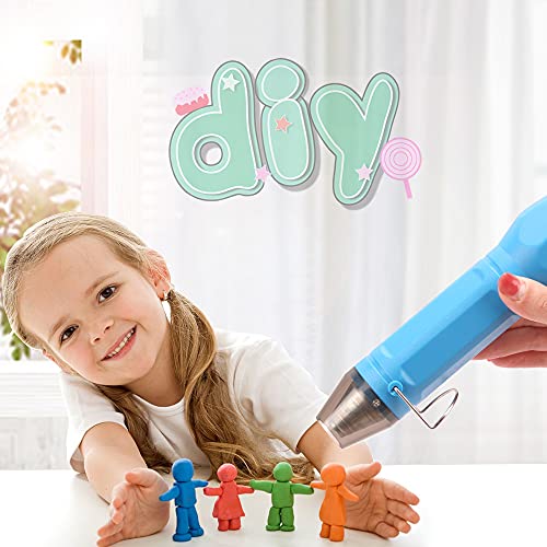 Mini Heat Gun Dual-Temperature 392℉ & 662℉ Hot Air Gun Multi-Purpose Electric Heating Tools Shrink Pen For Crafts, Shrinking Pvc, Diy, Embossing, Stripping Paint #TOP5