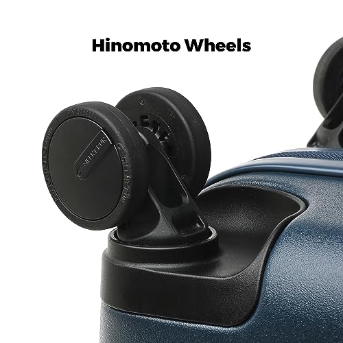 Image of MOKOBARA The Em Luggage German Makrolon Poly-Carbonate Hard Sided 8 Hinomoto Wheels Suitcase Trolley (Em Cabin Luggage, We Meet Again)