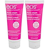 eos Shave Cream Pomegranate Raspberry, 2.5 Ounces Each (Value Pack of 2)