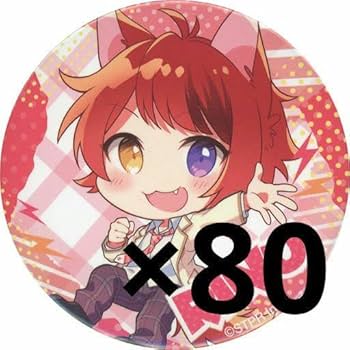 Amazon | すとぷり 莉犬くん 缶バッジ 2022 Spring デフォ 80個