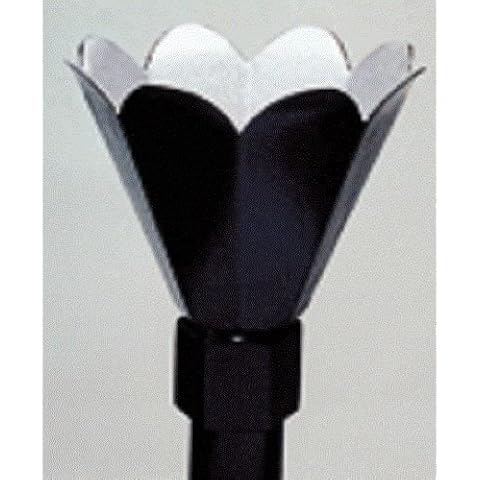 Everglow MHP Polynesian Flower Torch Head Solid Cast Aluminum 26K btu's LP Propane Gas FT2-P Cover
