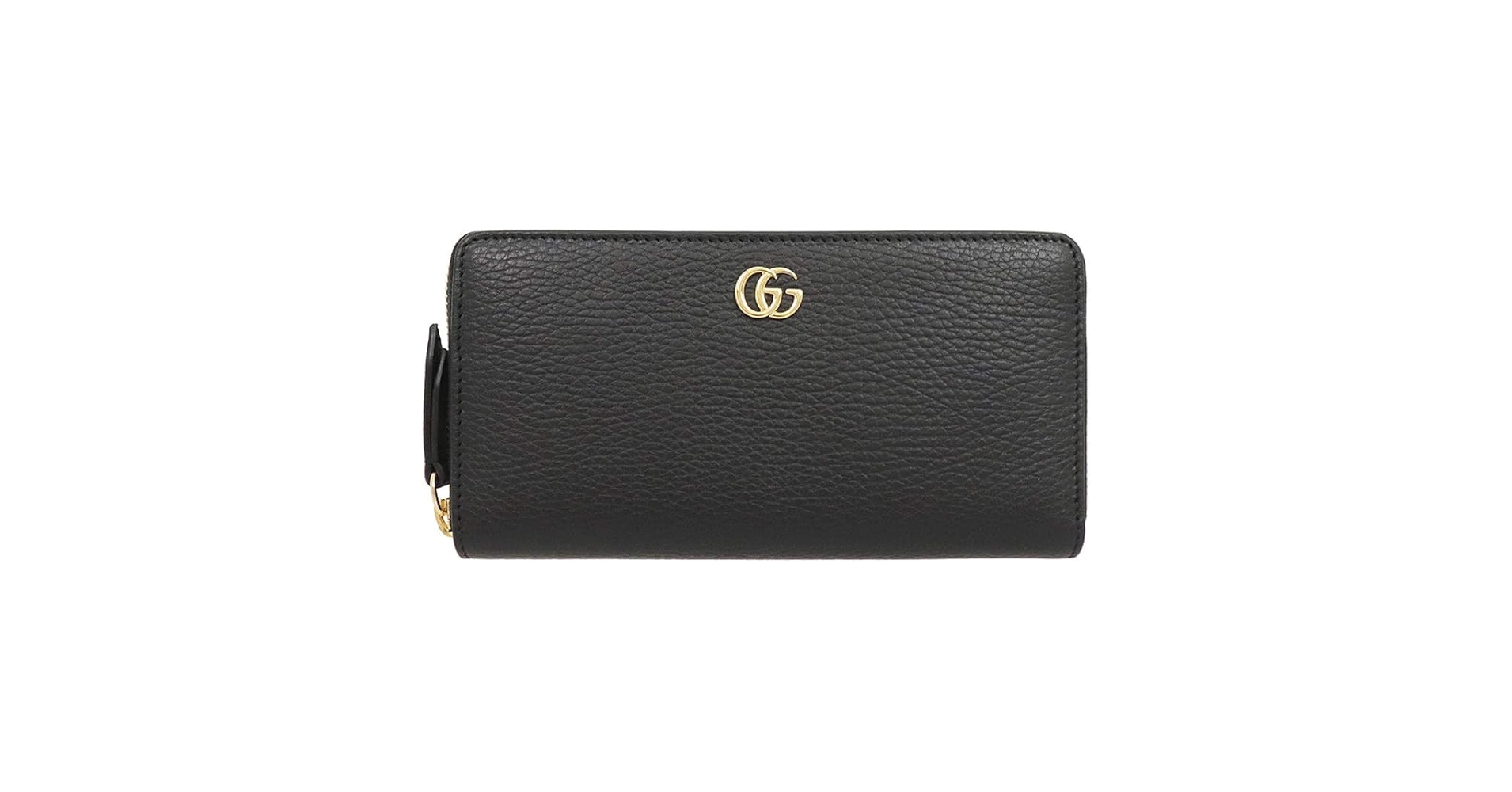 q77　グッチ　長財布　マーモント　ブラック GUCCI グッチ 財布 長財布 ラウンドファスナー GGマーモント