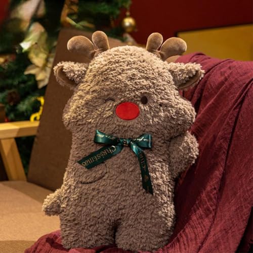 Coussins de Noël de canapé au design esthétique de Père Noël soigné