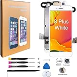Compatible with iPhone 7 Plus Screen Replacement Black COASD LCD Digitizer Touch Screen Assembly Set with 3D Touch Model No.A1661 A1784 A1785 (Black)