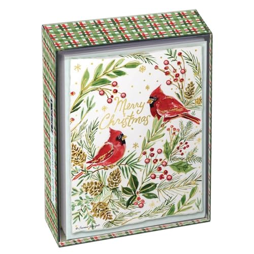 Cartes de Noël de luxe Lang évitez les vœux virtuels avec une papeterie d'art