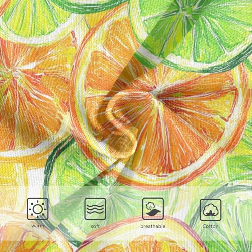 Wusikd Citrus Fruit Slices Girls' Underwear Cotton Girls Briefs Soft Toddler Underwear 2T3