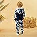 HINTINA Toddler Boys Dinosaur Sweatshirt Camouflage Hoodie Pants Outfits Fall Winter Sweatsuits Clothes Sets(Camouflage Royal Blue, 18-24 Months)