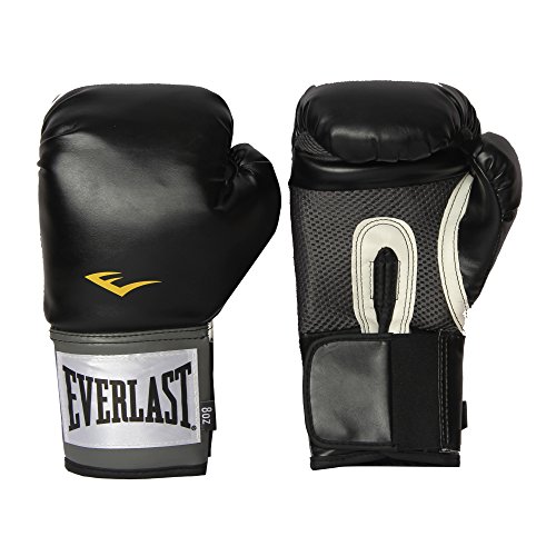 Everlast Pro Style Boxing Training Gloves (Black, 16 oz.)